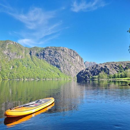Hytte Ved Preikestolen Forsand Dış mekan fotoğraf