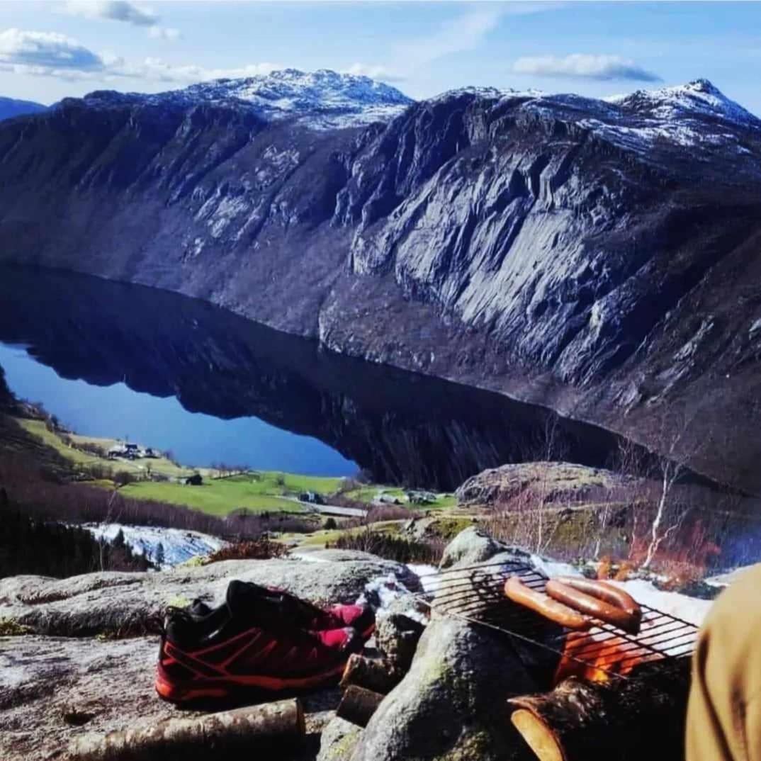 Hytte Ved Preikestolen Forsand Dış mekan fotoğraf