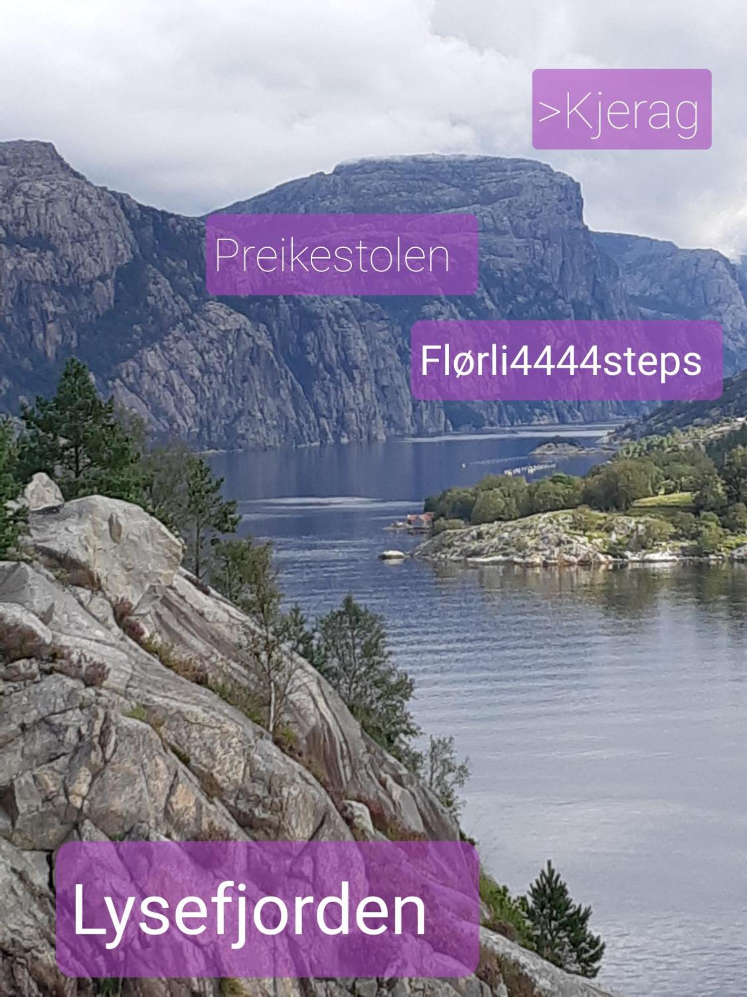 Hytte Ved Preikestolen Forsand Dış mekan fotoğraf