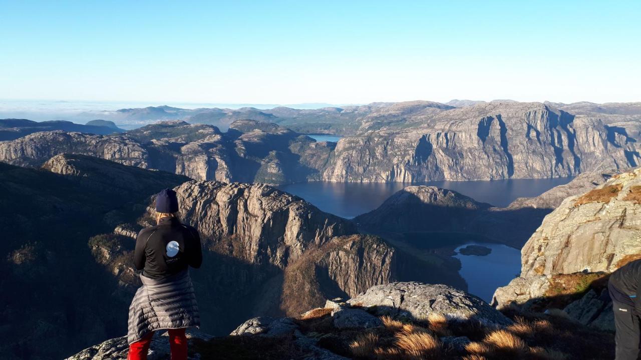 Hytte Ved Preikestolen Forsand Dış mekan fotoğraf