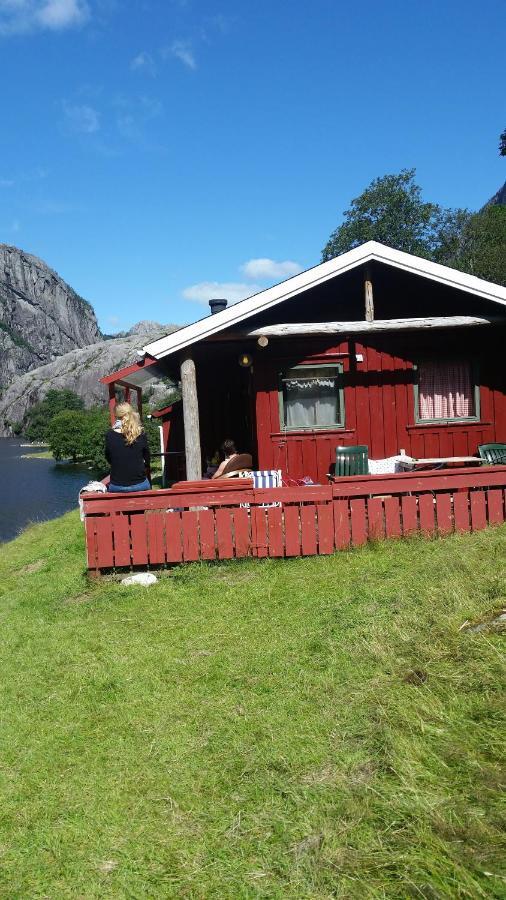 Hytte Ved Preikestolen Forsand Dış mekan fotoğraf